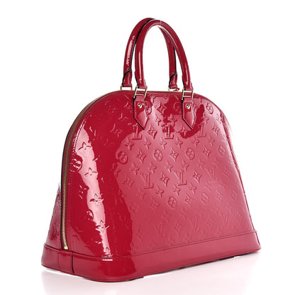 Louis Vuitton Vernis Alma GM Rose Indien 3 of 9