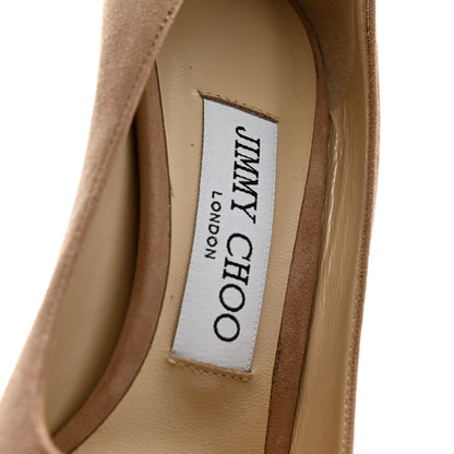 Jimmy Choo Suede Love 100 Pump 36 Ballet Pink 8 of 8