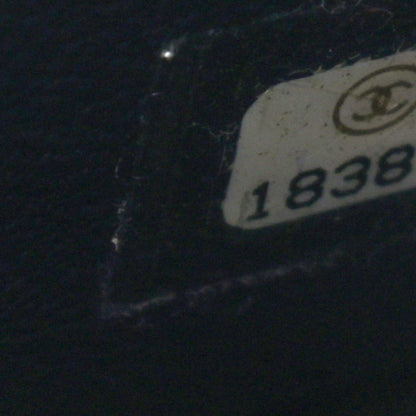 Chanel Caviar Quilted Jumbo Double Flap Navy Blue 7 of 10