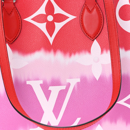 Louis Vuitton Monogram Escale Onthego GM Rouge 7 of 9