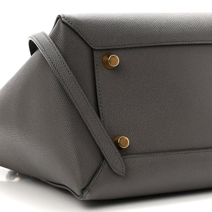 Celine Grained Calfskin Mini Belt Bag Grey 8 of 11