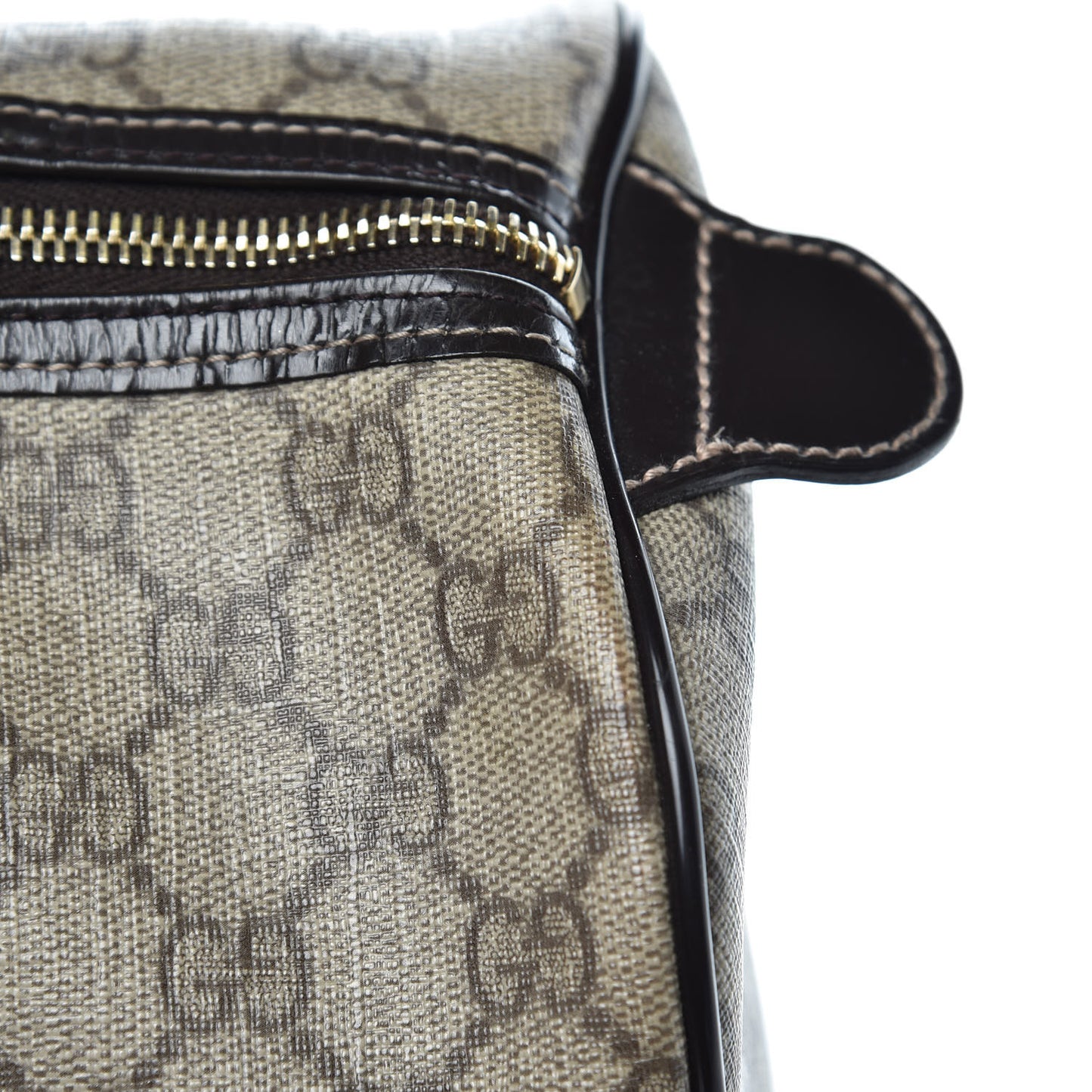 GG Plus Monogram Large Joy Boston Dark Brown