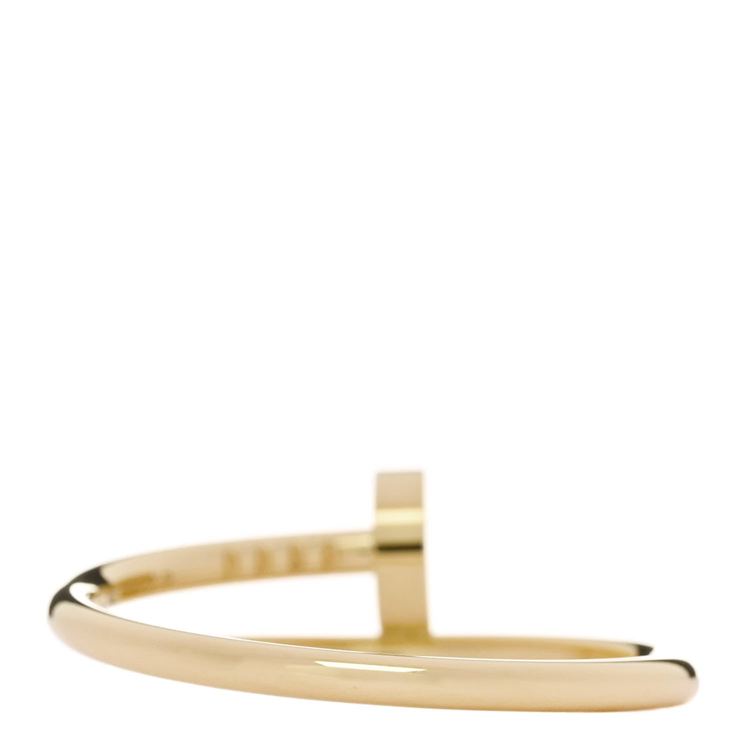Cartier 18K Yellow Gold Small Juste Un Clou Ring 59 8.75 3 of 6