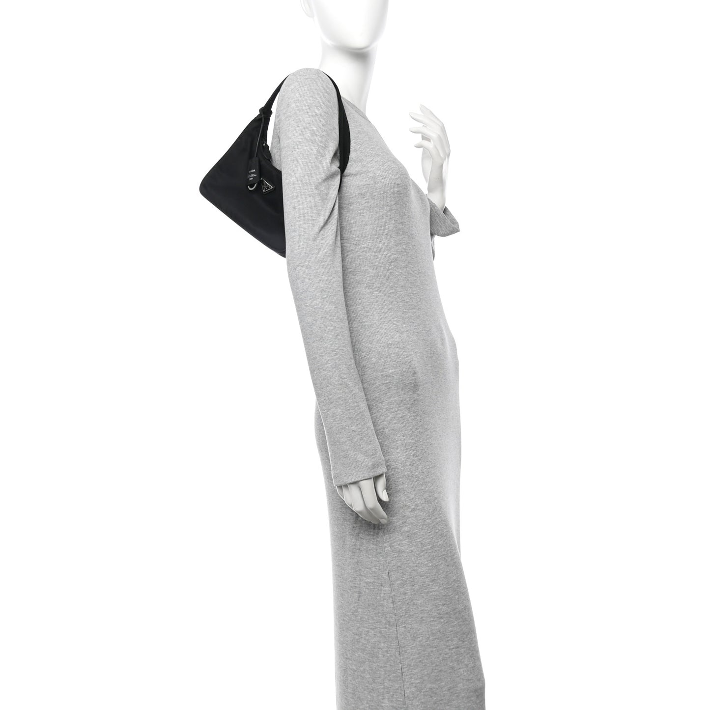 Tessuto Nylon Mini Re-Edition 2000 Bag Black