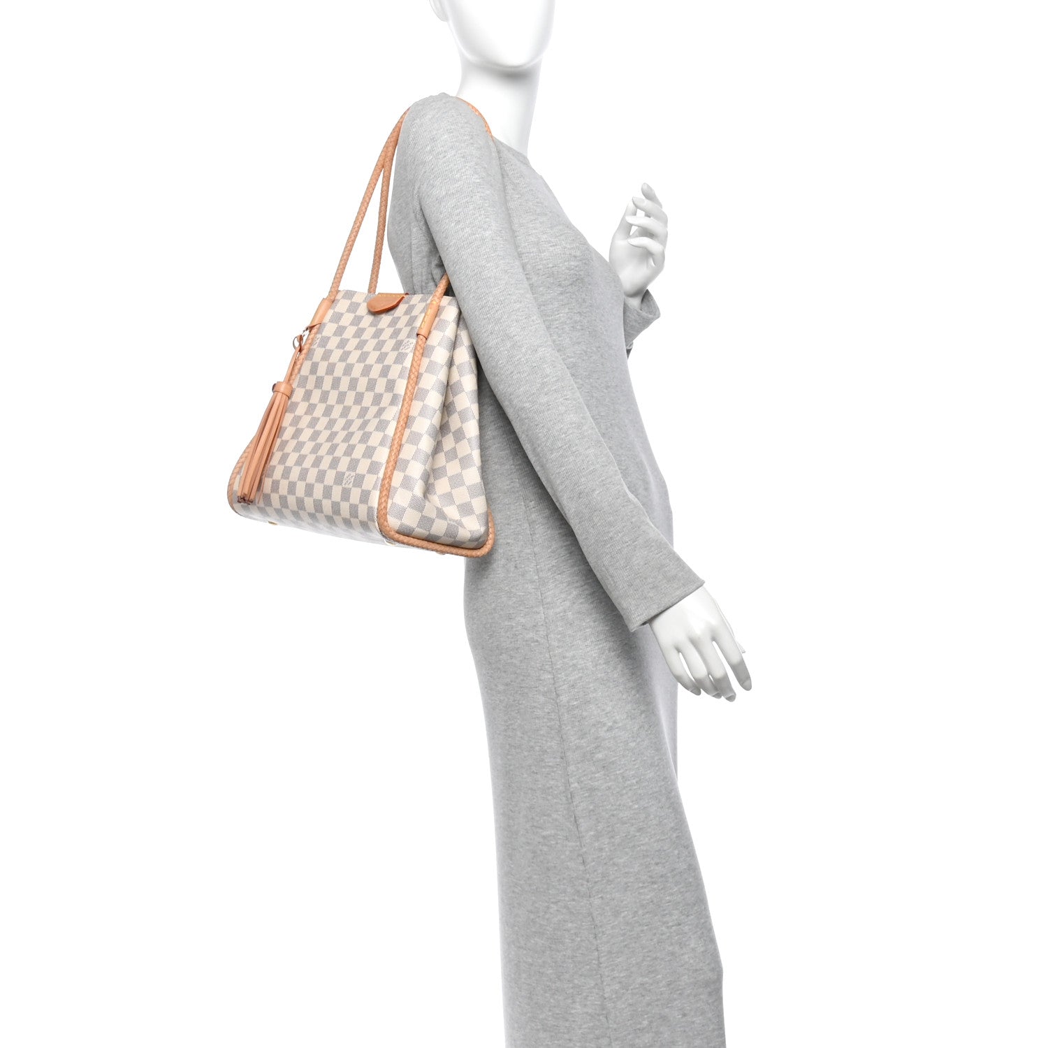 Louis Vuitton Damier Azur Propriano Rose Ballerine 2 of 10