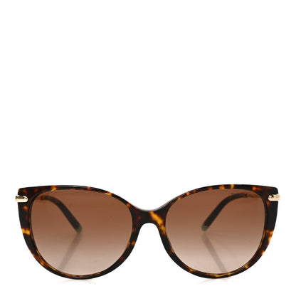 Tiffany Acetate Metal Mother of Pearl T Wire Sunglasses TF4178 Havana Brown 2 of 7