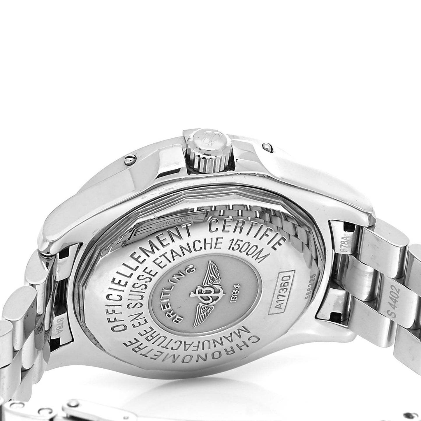Stainless Steel 42mm Chronometre Super Ocean Automatic Watch Blue A17360
