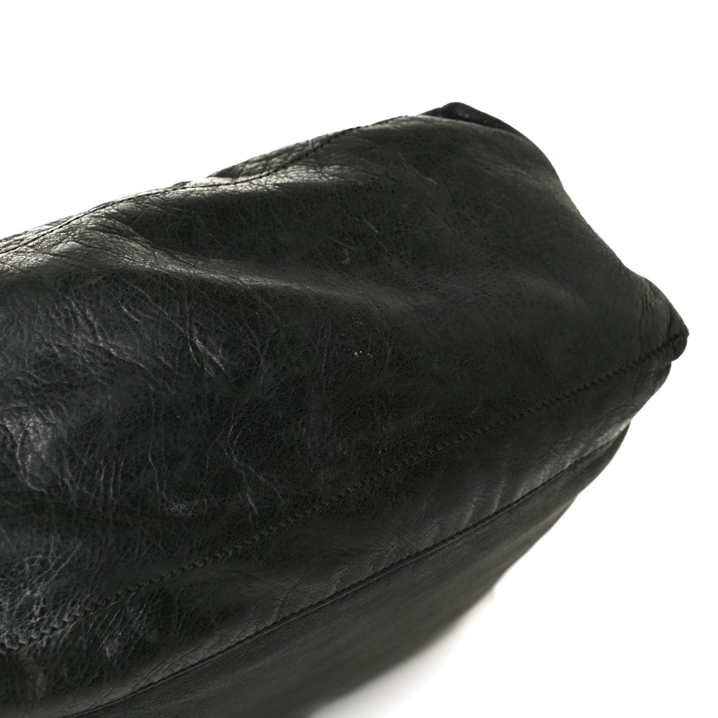 Chevre Giant 21 Silver Hardware Day Hobo Black