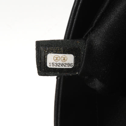 Chanel Lambskin Quilted 3 Large Flap Black 8 of 9