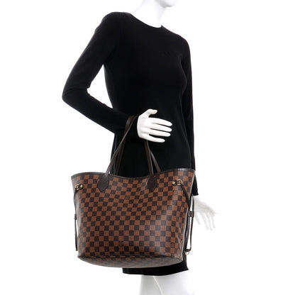 Louis Vuitton Damier Ebene Neo Neverfull MM 2 of 12