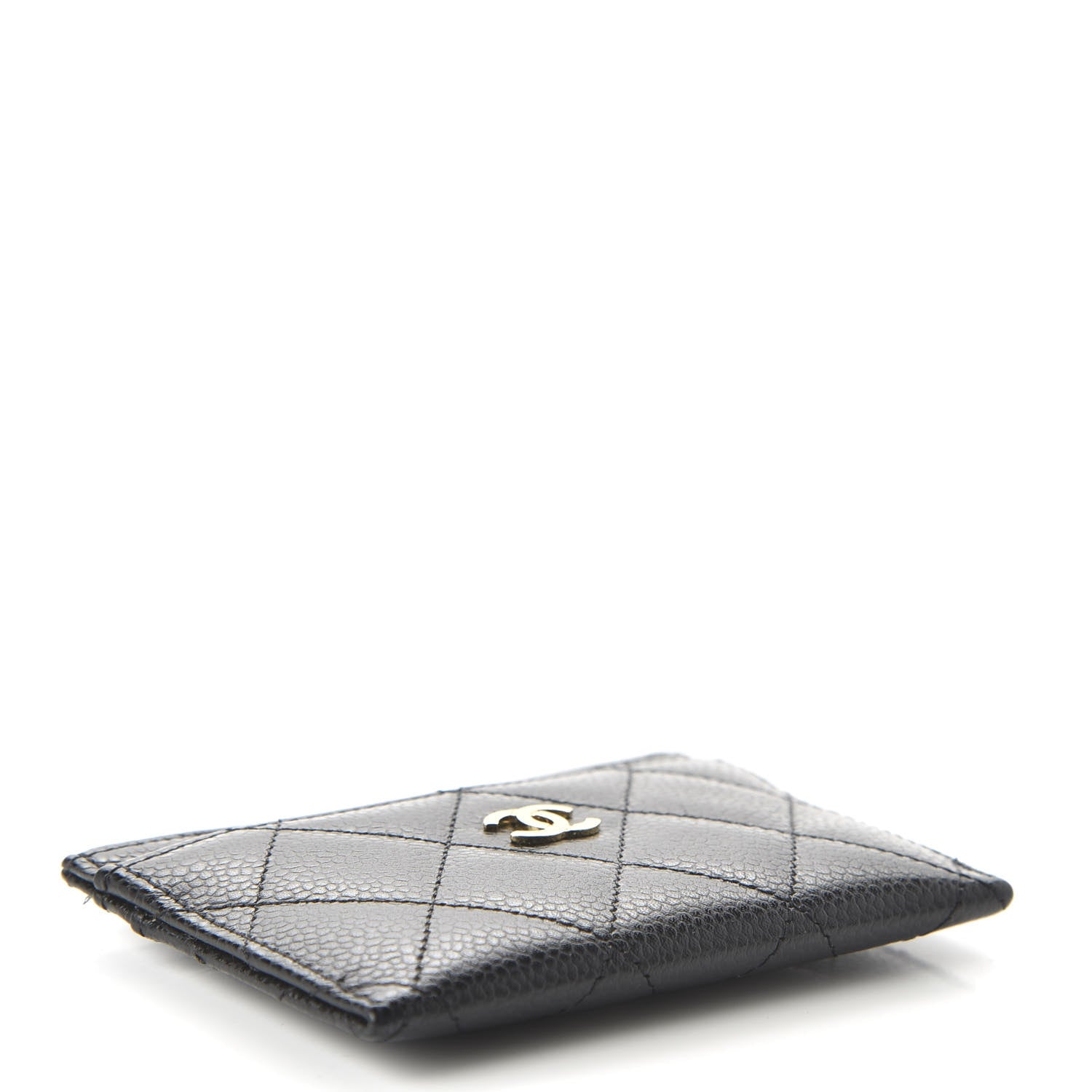 Chanel Caviar Quilted Card Holder Black 4 of 13