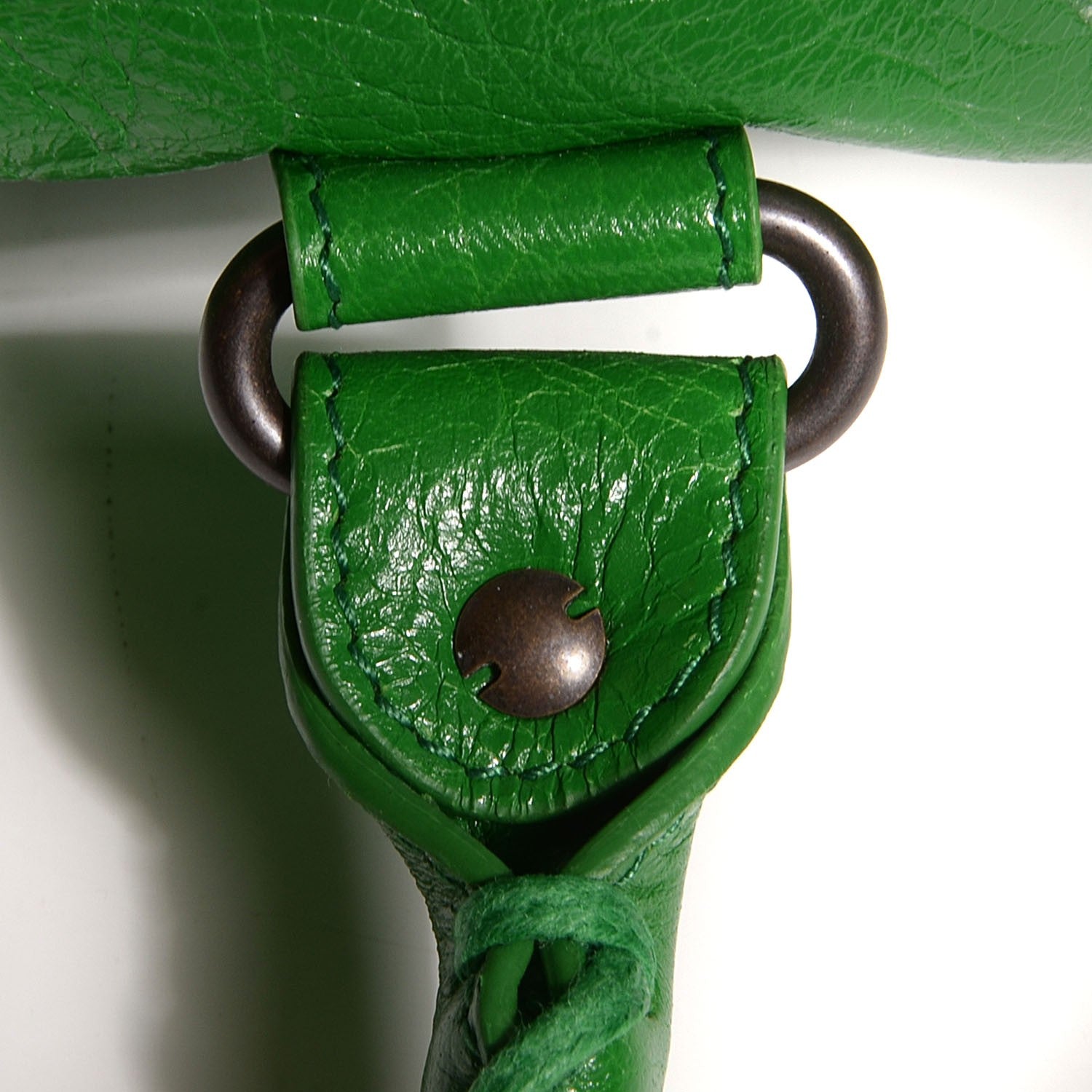 Balenciaga Agneau Classic Hardware City Vert Trefle 6 of 13