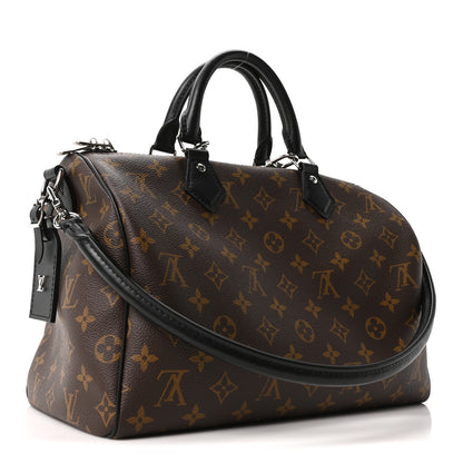 Louis Vuitton Monogram Speedy Soft 30 Dark 3 of 9