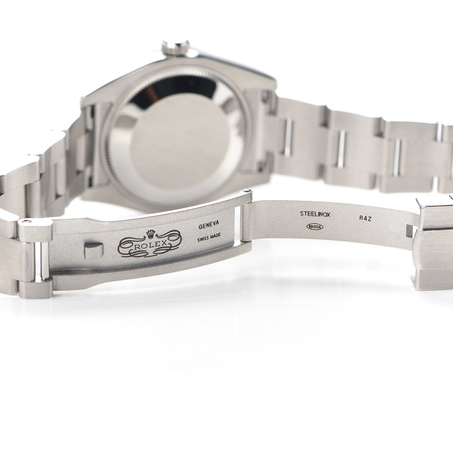 Stainless Steel 31mm Oyster Perpetual Watch White Roman 177200
