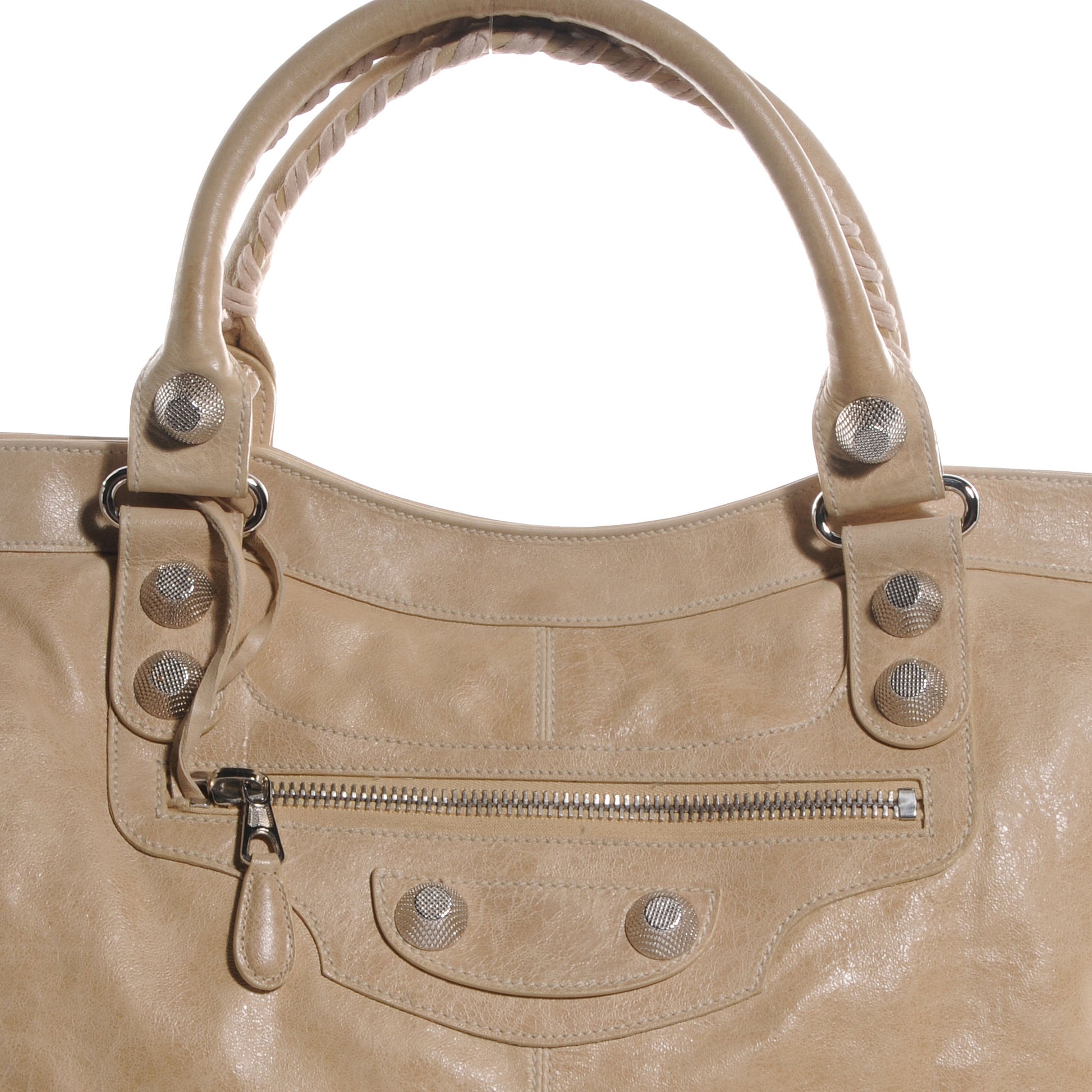 Balenciaga Agneau Giant 21 Silver Hardware RTT Sahara 8 of 8