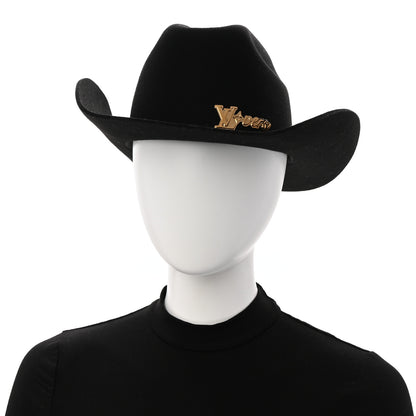 Louis Vuitton Felt LV Lovers Hat M Black 2 of 8