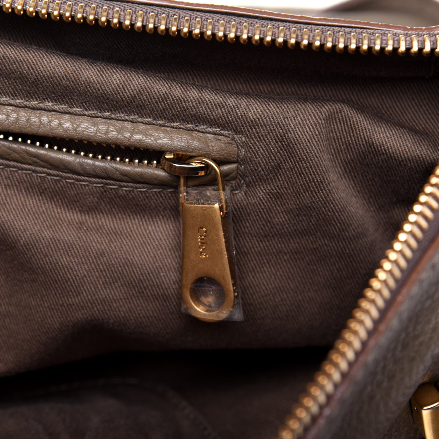 Chloe Calfskin Large Marcie Satchel Nut 10 of 18