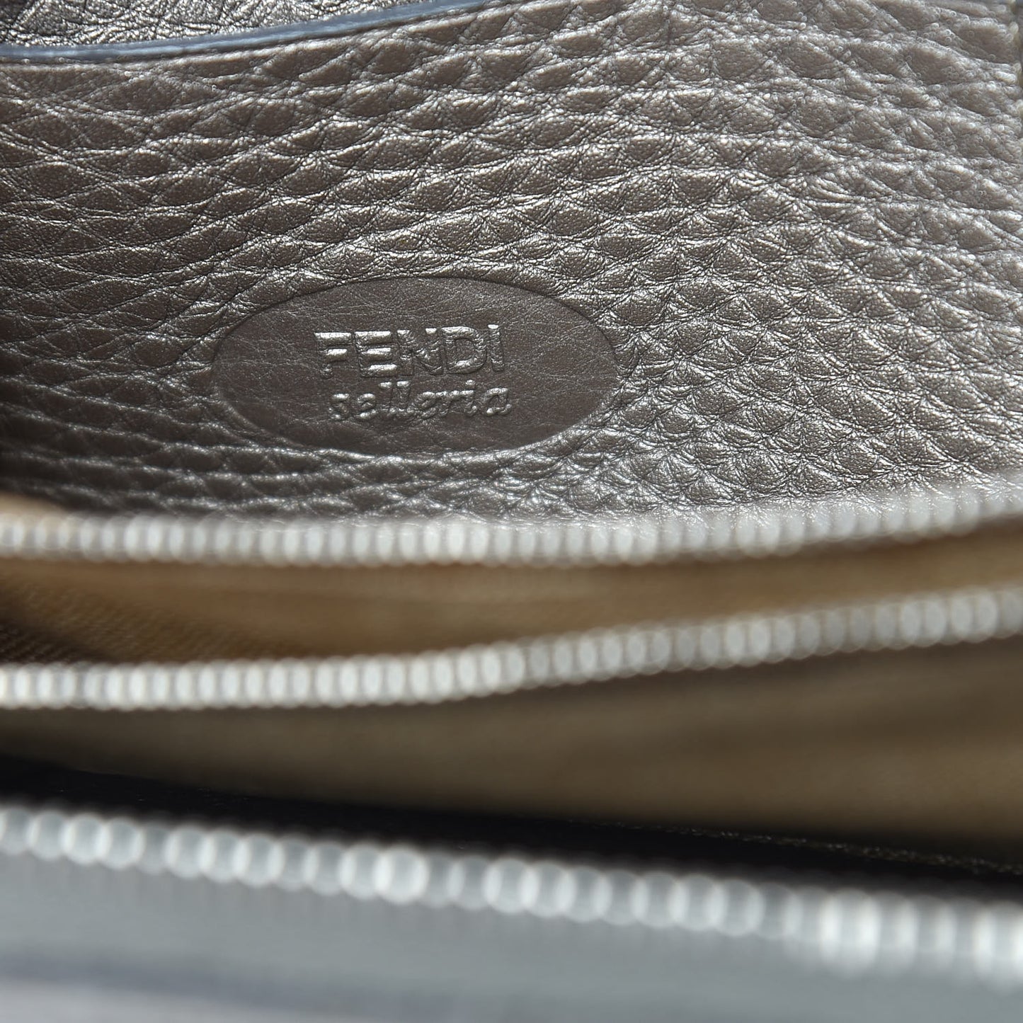 Cuoio Romano Selleria Zip Around Wallet Peltro