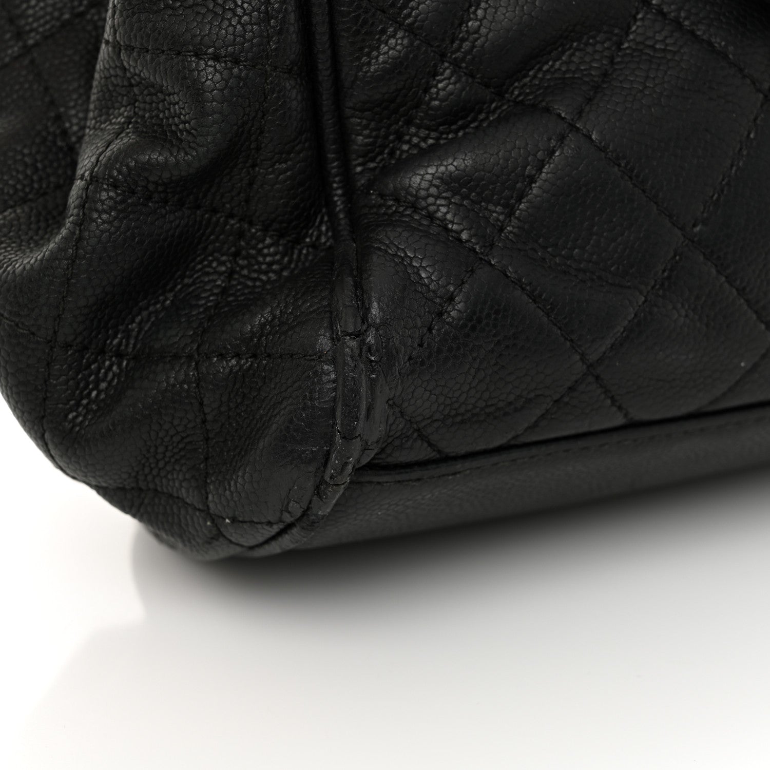 Chanel Caviar Quilted Timeless Accordion Flap Black 16 of 17