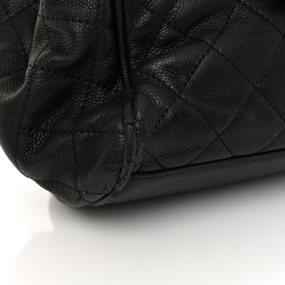 Chanel Caviar Quilted Timeless Accordion Flap Black 16 of 17