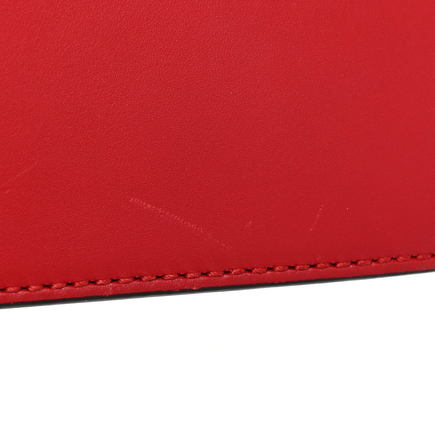 Calfskin Small Sylvie Shoulder Bag Hibiscus Red