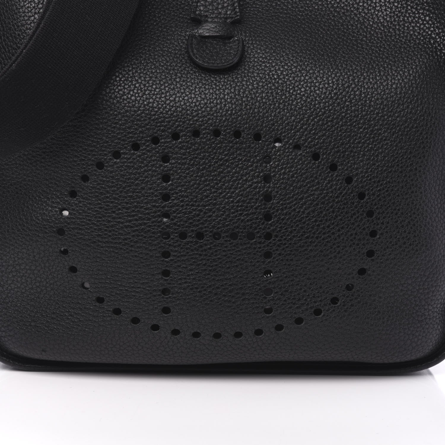 Hermes Taurillon Clemence Evelyne III GM Black 9 of 9