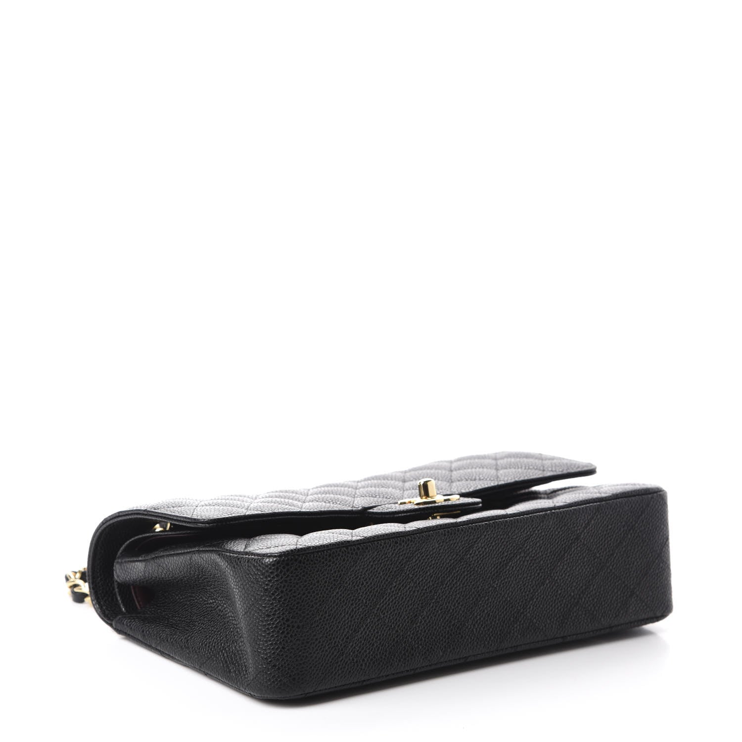 Chanel Caviar Quilted Medium Double Flap Black 4 of 11
