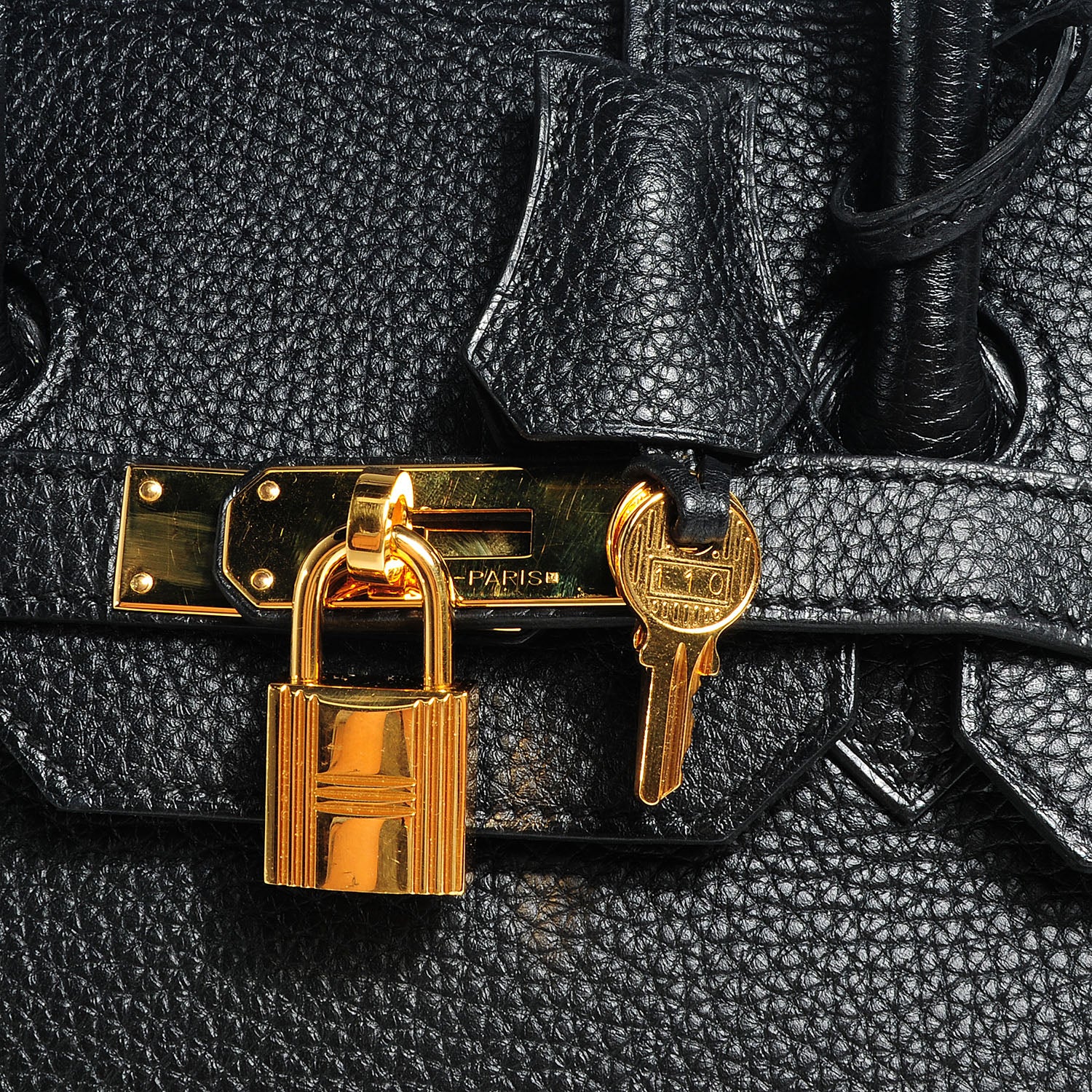 Hermes Togo Birkin 35 Black 10 of 10