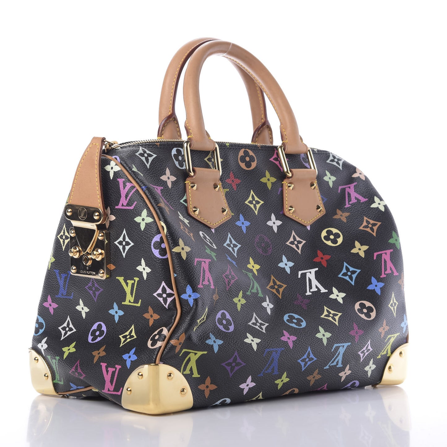 Monogram Multicolor Speedy 30 Black