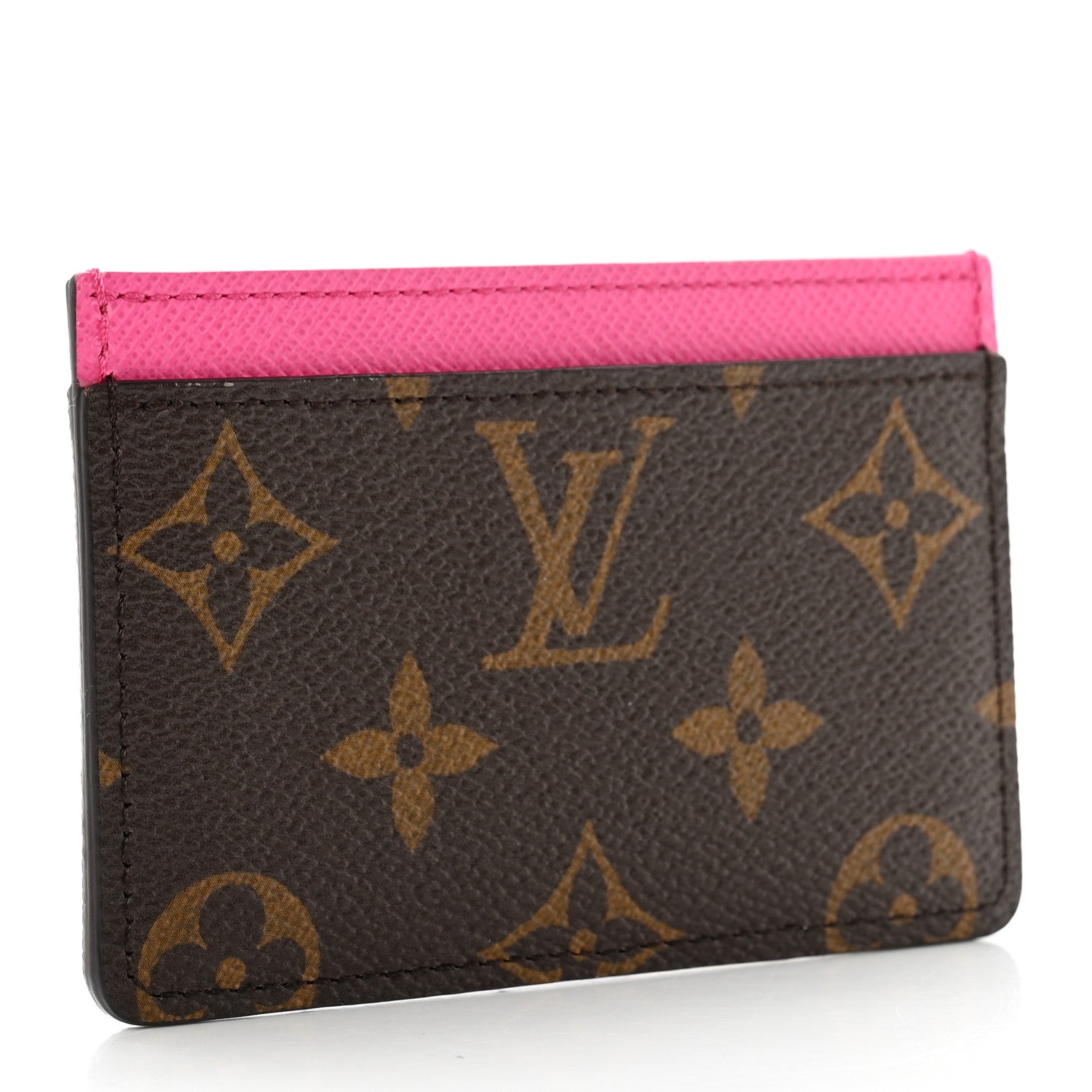 Louis Vuitton Monogram 2022 Christmas Animation Seoul Cardholder Fuchsia 3 of 6
