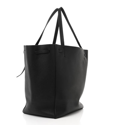 Celine Soft Grained Calfskin Medium Belt Cabas Phantom Black 3 of 10