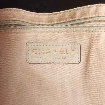 Chanel Lambskin Camellia Tote Black 7 of 10