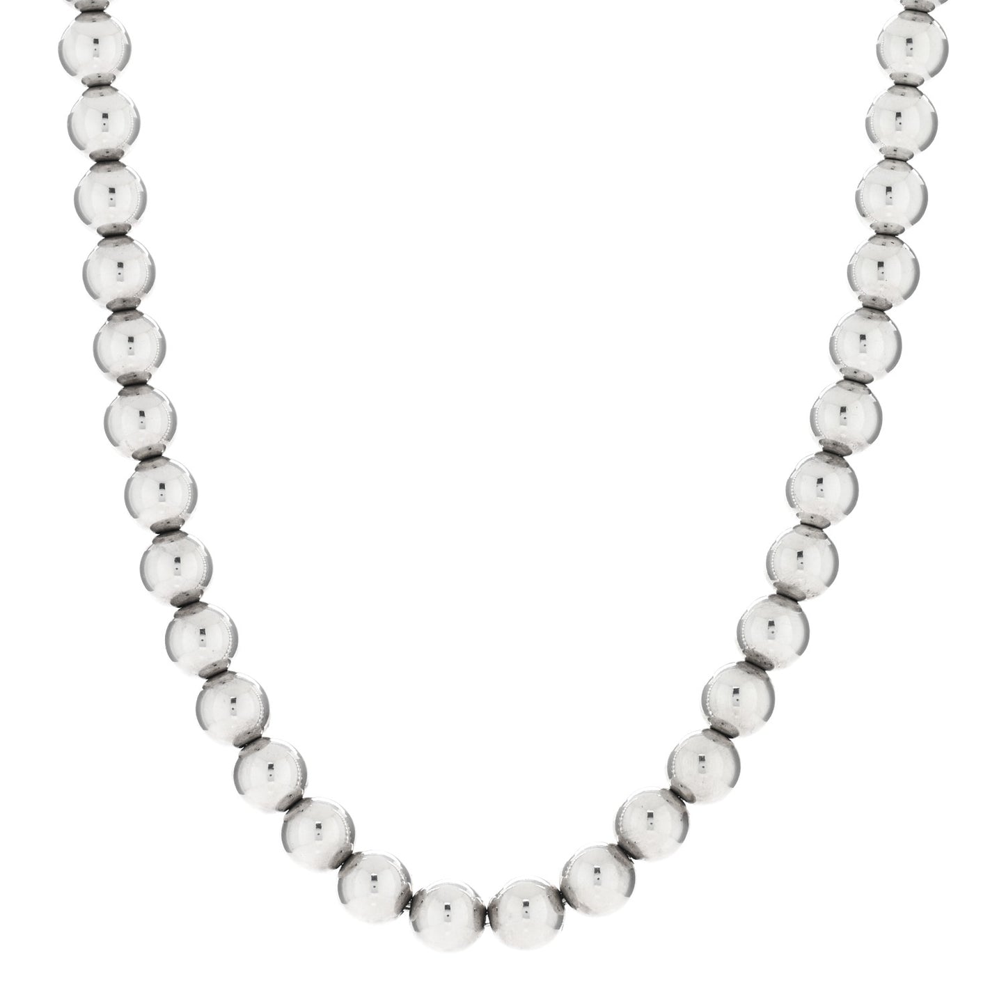 Sterling Silver 10mm Hardwear Ball Necklace