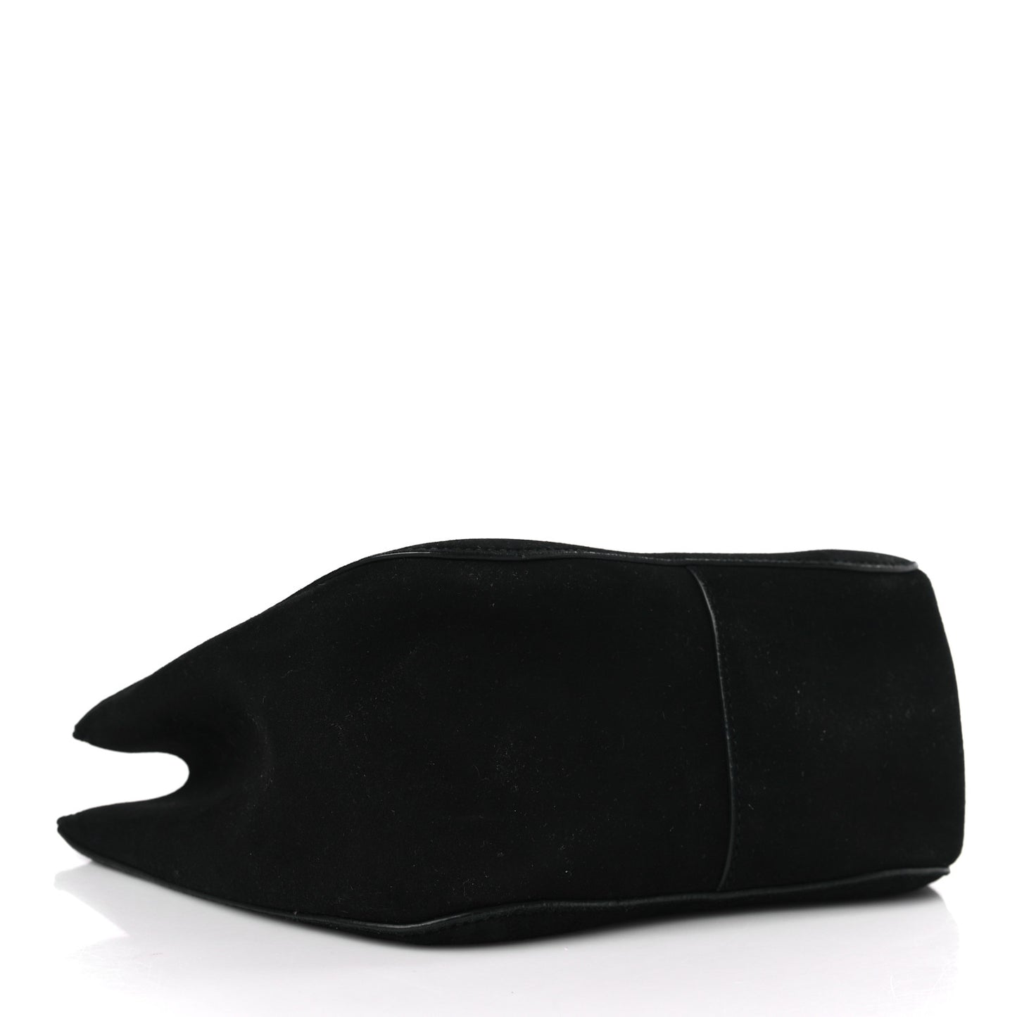 Suede Petal Embellished Rose-Marie 19 Bag Black