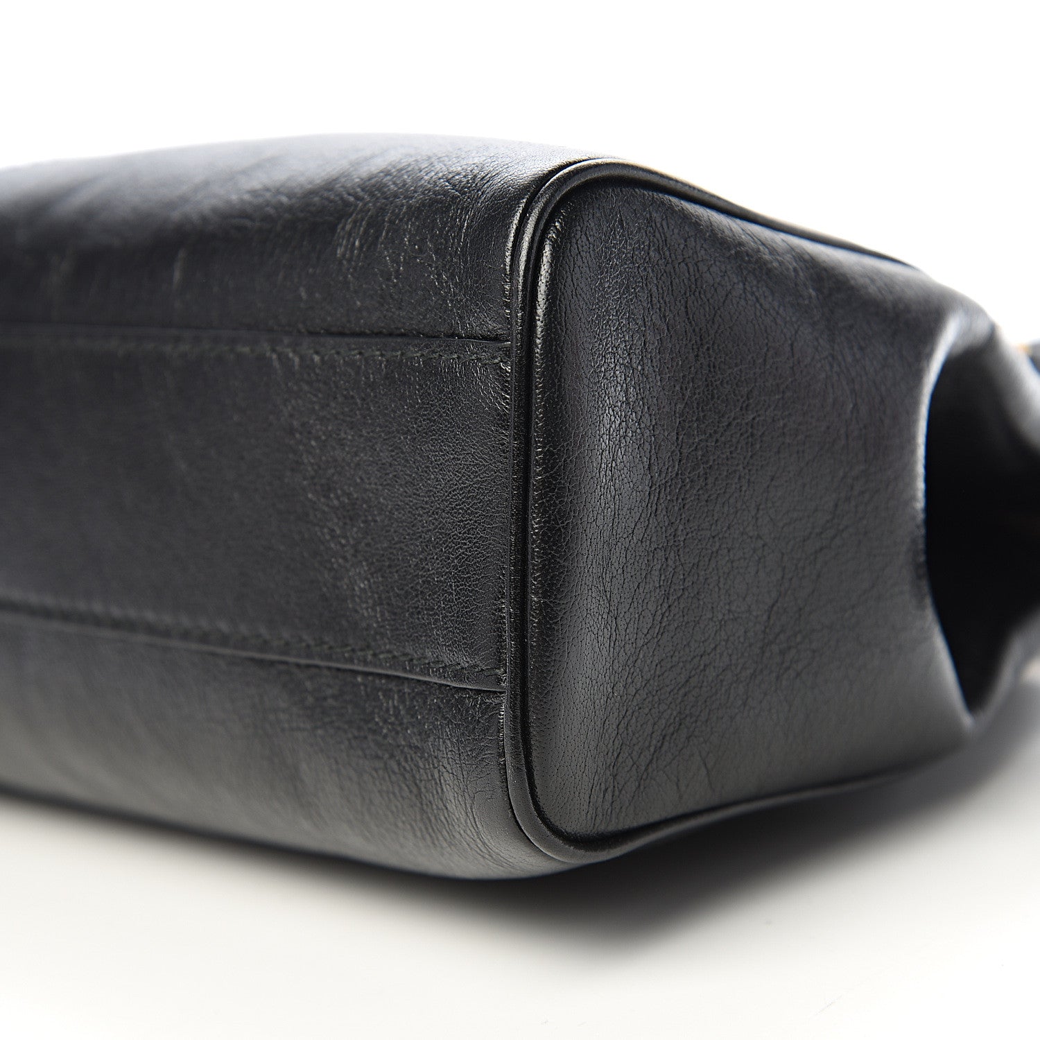 Gucci Calfskin Medium Re(Belle) Top Handle Bag Black 8 of 9