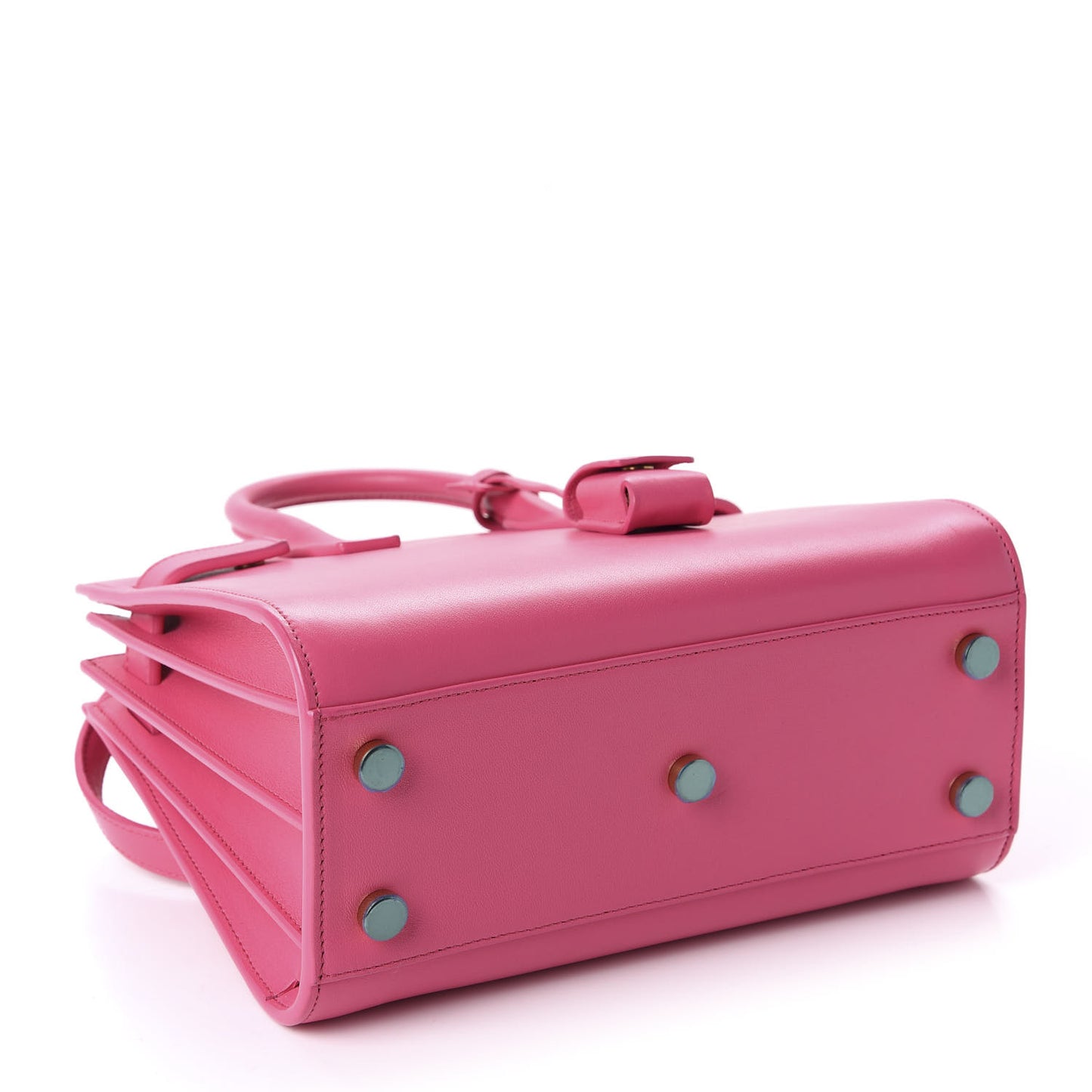 Calfskin Nano Sac De Jour Lipstick Fuchsia