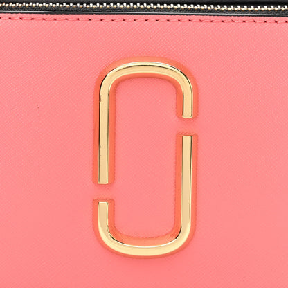 Marc Jacobs Saffiano Small Snapshot Camera Bag Coral Multi 8 of 11