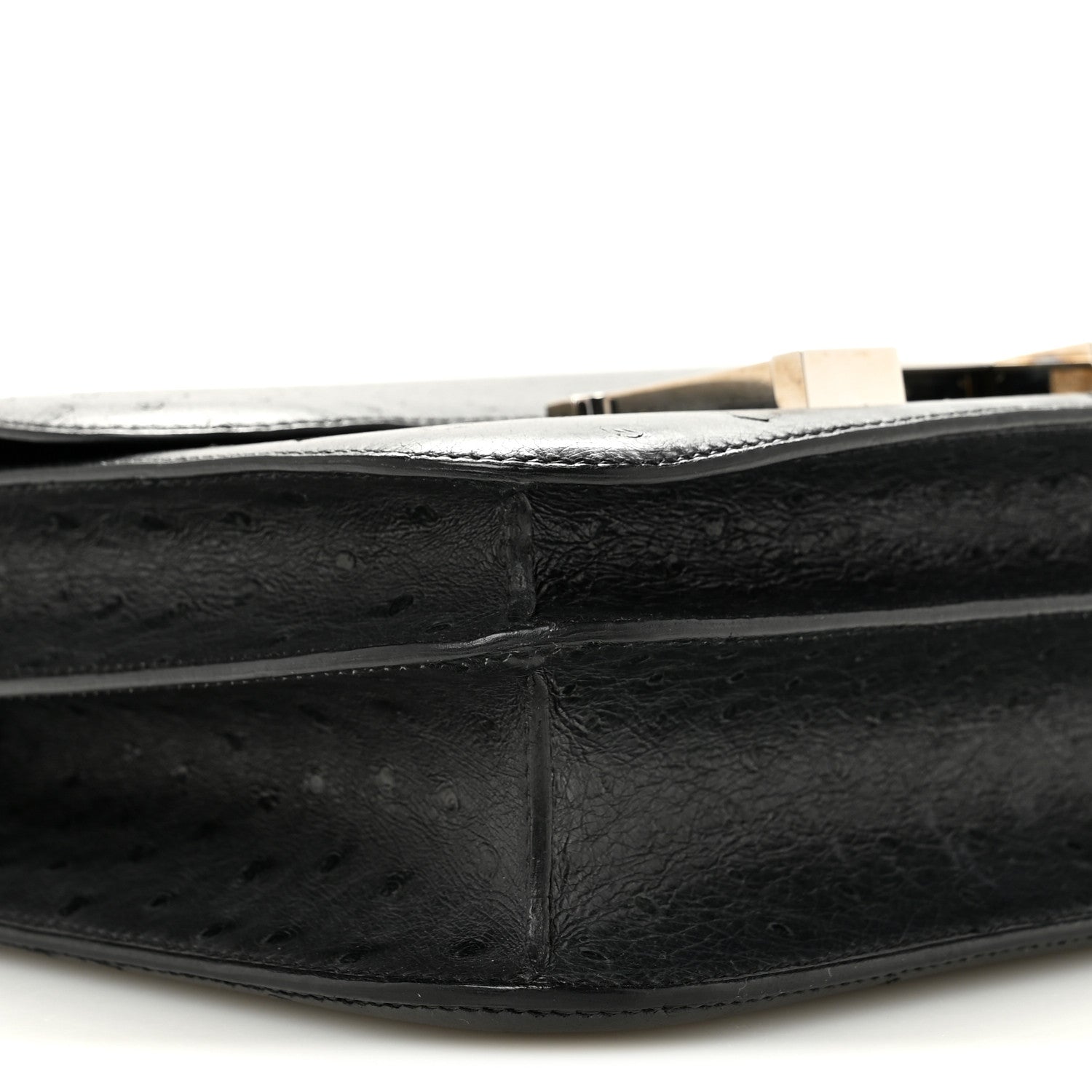 Hermes Ostrich Constance 24 Bleu Iris 9 of 14