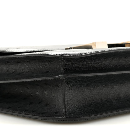 Hermes Ostrich Constance 24 Bleu Iris 9 of 14