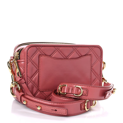 Marc Jacobs Calfskin Quilted The Softshot 21 Bag Santa Fe Red 3 of 10