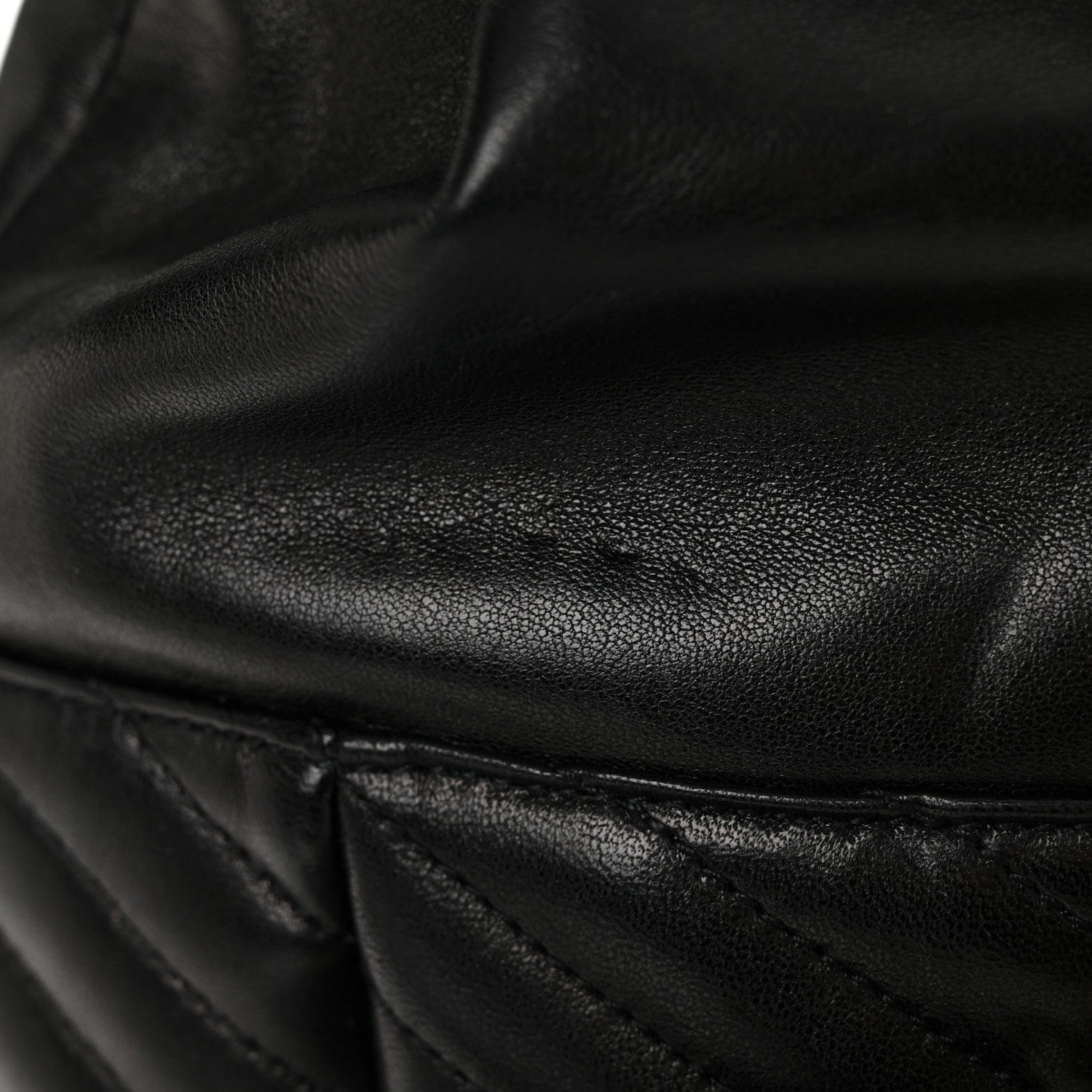 Saint Laurent Lambskin Matelasse Monogram Joe Backpack Black 11 of 11