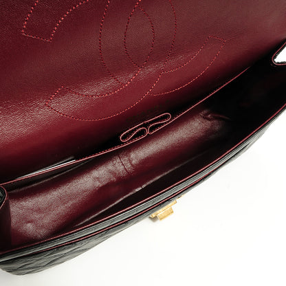 Chanel Aged Calfskin Quilted 2.55 Reissue 227 Flap Black 7 of 10