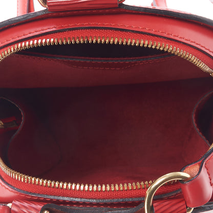 Louis Vuitton Epi Mabillon Backpack Castillan Red 7 of 8