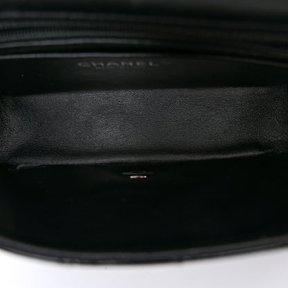 Chanel Patent Calfskin Quilted Mini Rectangular Flap Black 5 of 11