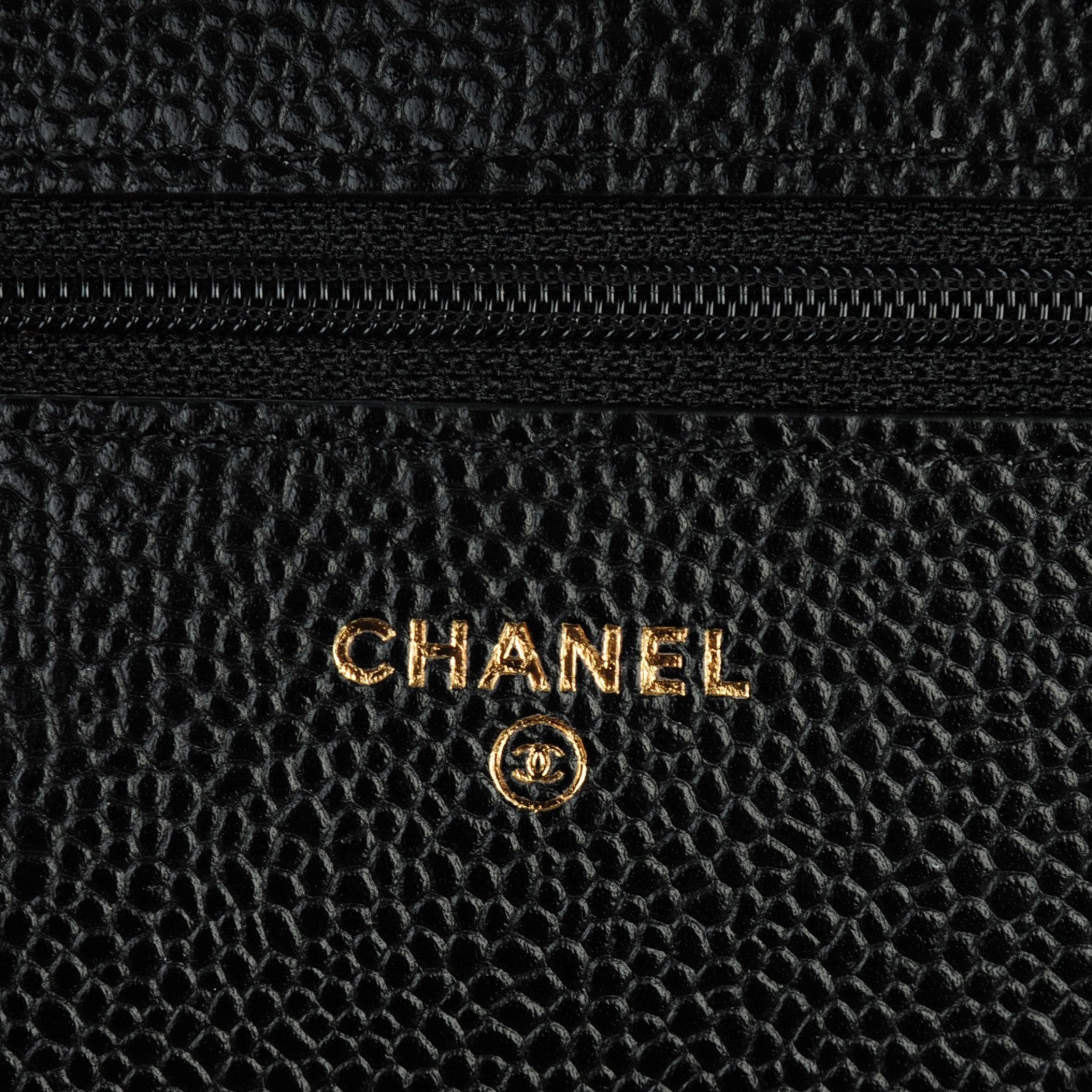 Chanel Caviar Quilted Wallet On Chain WOC Black 6 of 9