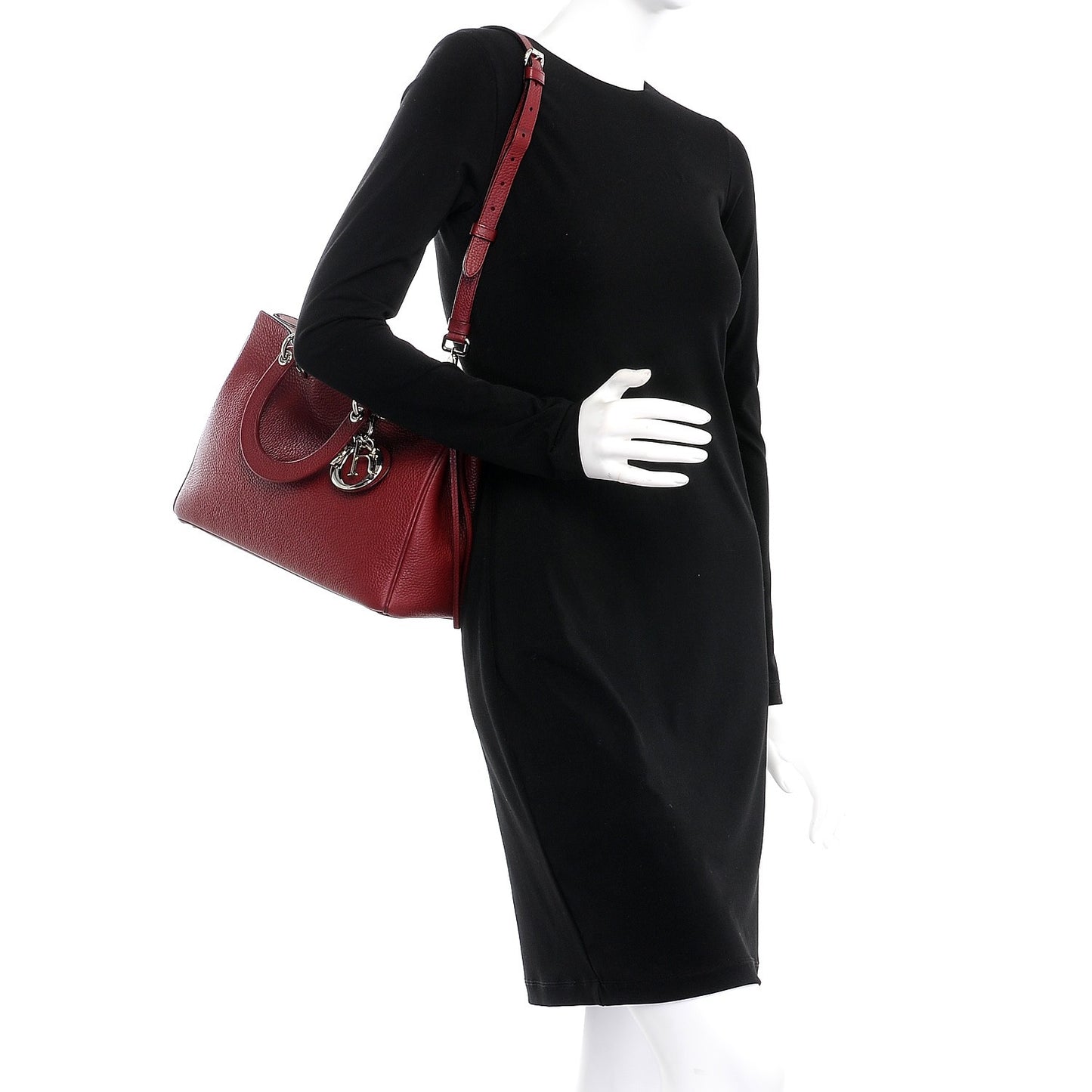 Bullcalf Medium Diorissimo Burgundy