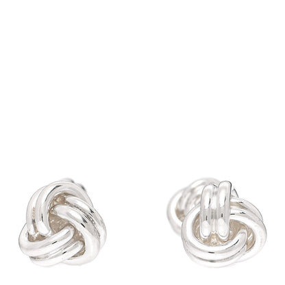 Tiffany Sterling Silver Double Knot Cufflinks 1 of 3