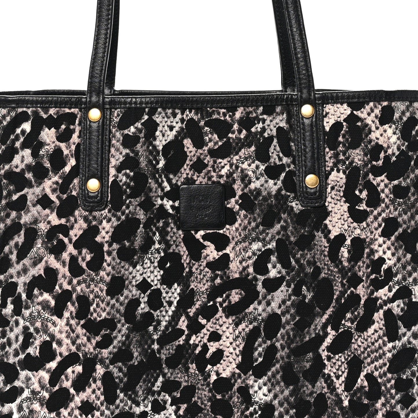 Medium Project Reversible Shopper Tote Black