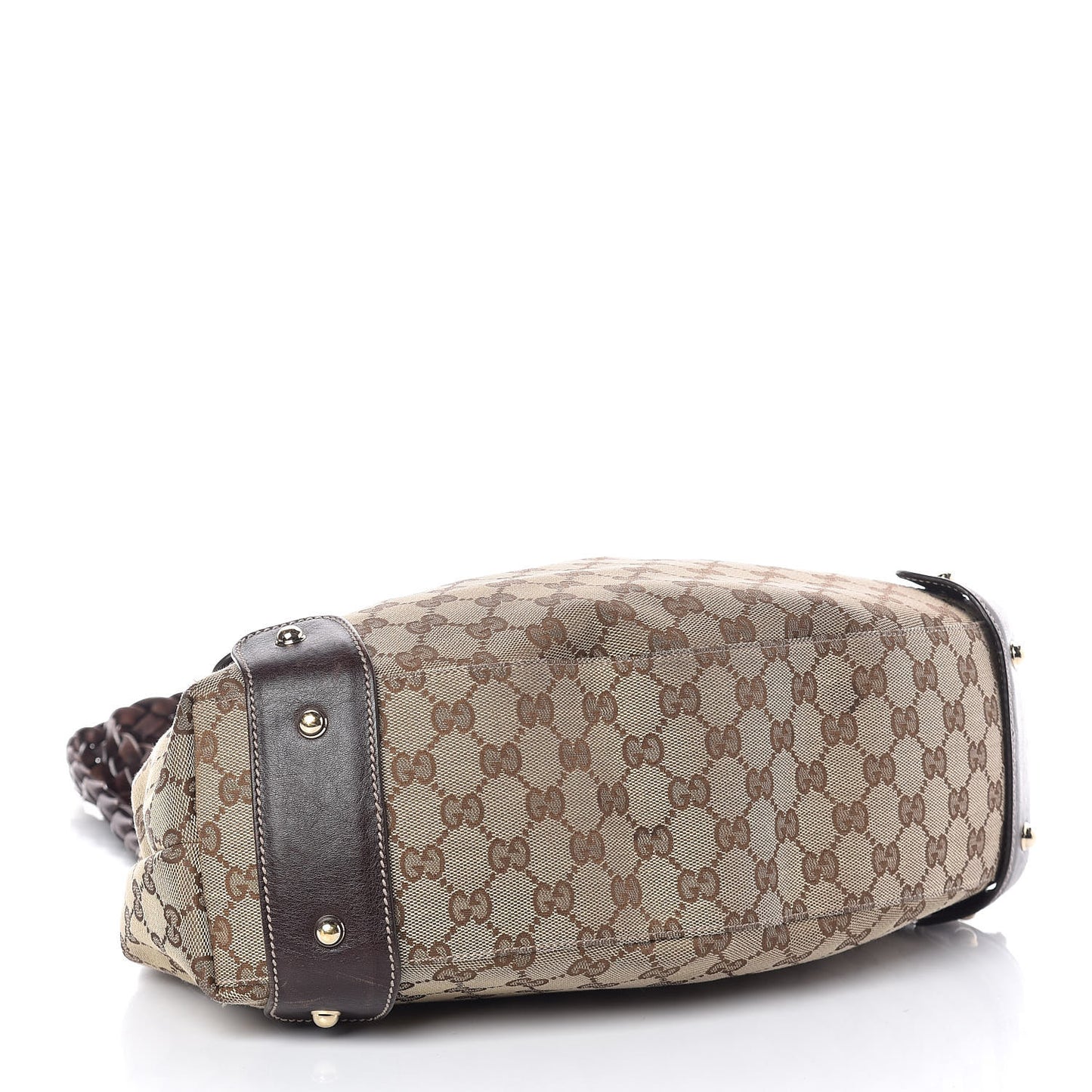 Monogram Small Pelham Shoulder Bag Dark Brown