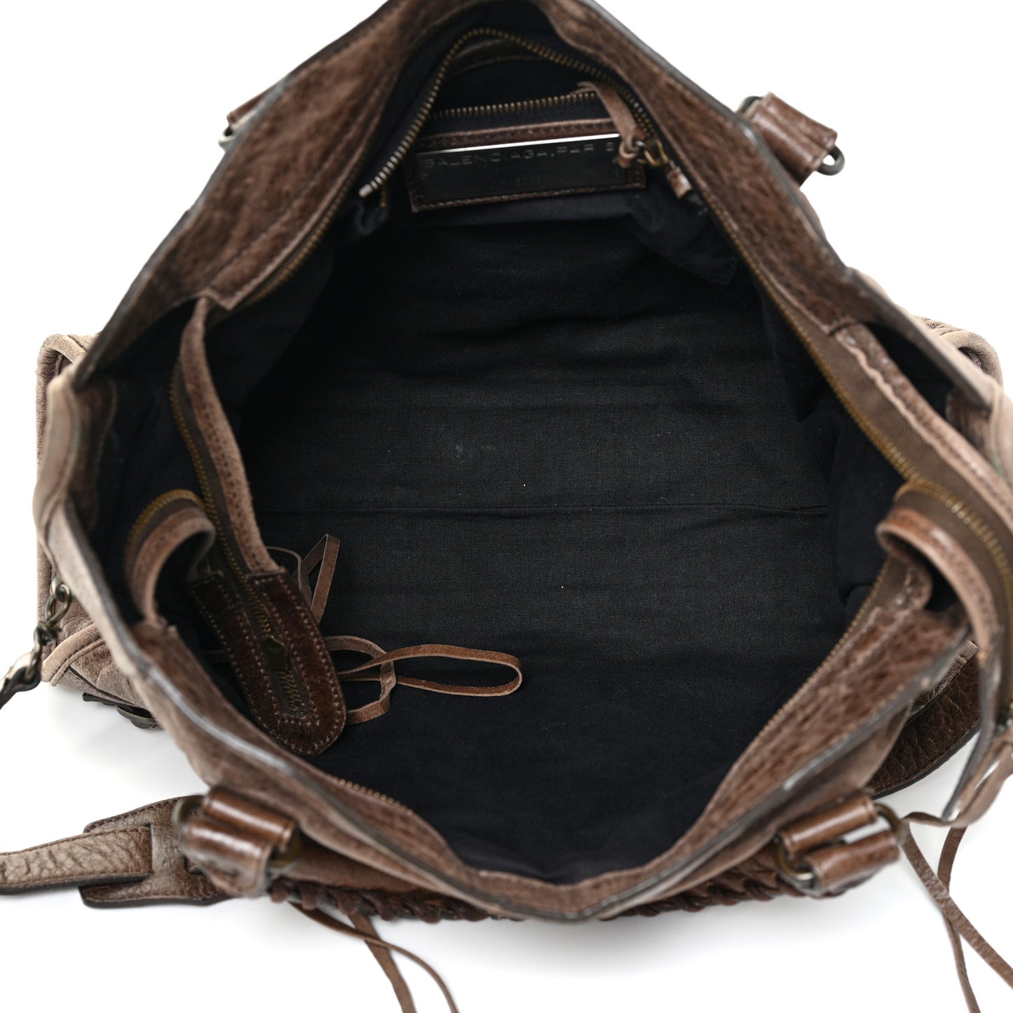Chevre Classic Hardware City Olive Brown
